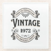  verjaardag glazen onderzetter (Voorkant)