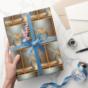 Verjaardag Goldfish springen uit Fishbowl Cadeaupapier