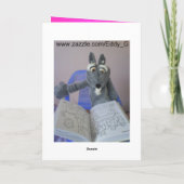 Verjaardag goocheltruc kaart (Achterkant)