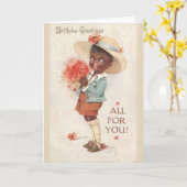  - Verjaardag Groeten Alles voor U, Kaart (Gele Bloem)