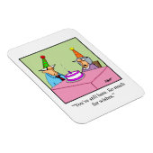 Verjaardag Humor Magnet Gift Magneet (Rechterzijde)