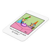 Verjaardag Humor Magnet Gift Magneet (Linkerzijde)