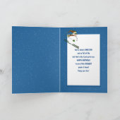 Verjaardag, iemand het Koele, Gelukkige Ski?en van Kaart (Binnen)