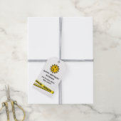 Verjaardag in Quarantaine Lockdown Cadeaulabel (Met Touw)