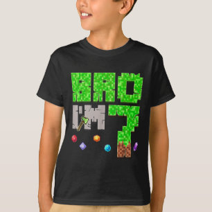 Verjaardag Jongen 7e Verjaardag IM 7 Jaar Oude Gam T-shirt
