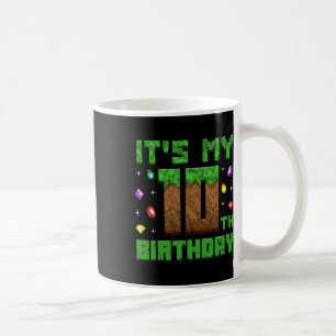 Verjaardag Jongen Het is Mijn 10e Verjaardag Gamer Koffiemok