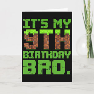 Verjaardag Jongen Het is mijn 9e verjaardag 9 jaar Kaart