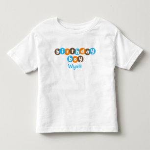 Verjaardag Jongen Stippen gepersonaliseerd Kinder Shirts