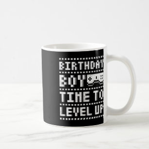 Verjaardag Jongen Tijd om Level Up Teen Boys Video Koffiemok
