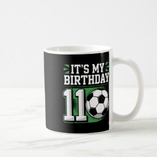 Verjaardag Jongens T-shirts 11 Voetbal Het Is Mijn Koffiemok