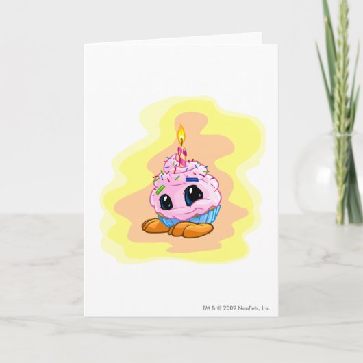 Verjaardag JubJub Kaart (Voorkant)