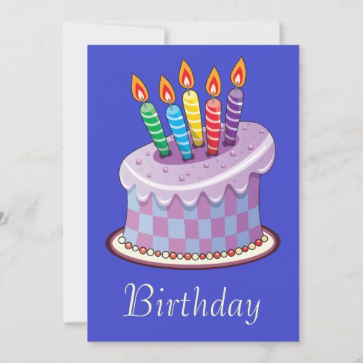 Verjaardag Kaart (Voorkant)