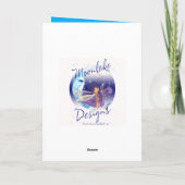 Verjaardag Kaart - Cutie Pie Long Stockin (Achterkant)