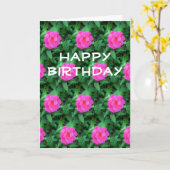 Verjaardag Kaart met bloemmotief van Jo Afbeelding (Gele Bloem)