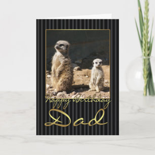 Verjaardag Kaart met meerkat