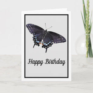 Verjaardag Kaart Swallowtail Schilderij