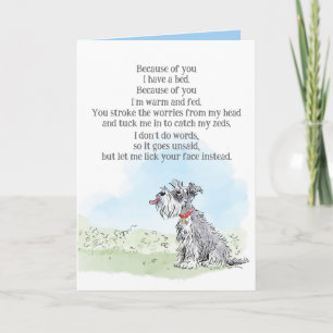 Verjaardag Kaart van de Hond