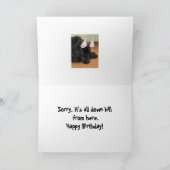 Verjaardag Kaart van Newfoundland (Binnen)