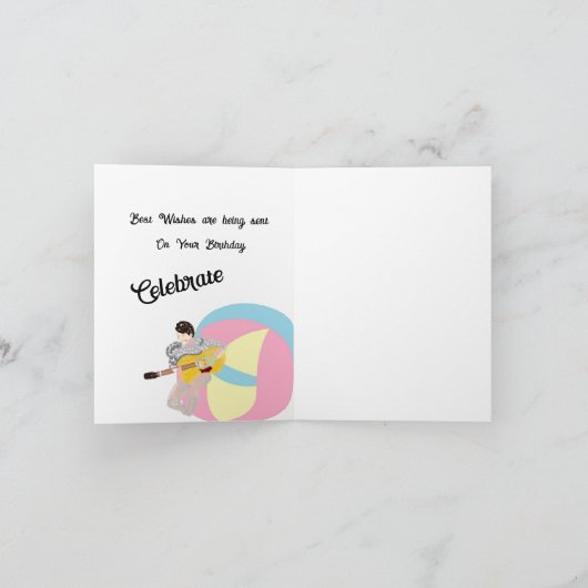 Verjaardag Kaart : Vier Verjaardag (Binnen)