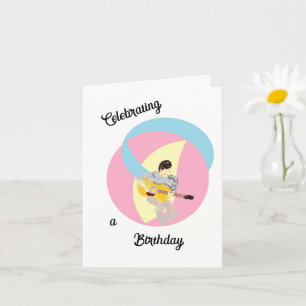 Verjaardag Kaart : Vier Verjaardag