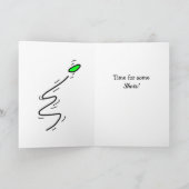 Verjaardag Kaart voor Disc Golfer (Binnen)