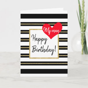 Verjaardag Kaart voor Mijn Man