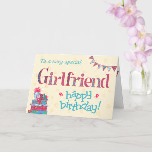 Verjaardag Kaart voor Vriendin, Bunting Gifts