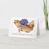 Verjaardag kabeljauw Verjaardag Kaart (Voorkant)