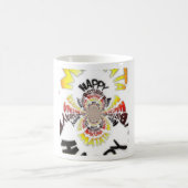 Verjaardag Kaleidoscope Art Print Koffiemok (Center)