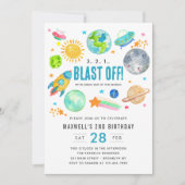 Verjaardag Kind buitenruimte afgebroken Kaart (Voorkant)