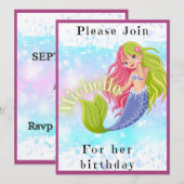 Verjaardag kinder kaart (Voorkant / Achterkant)