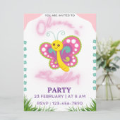 Verjaardag kinder kaart (Staand voorkant)