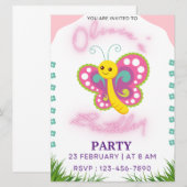 Verjaardag kinder kaart (Voorkant / Achterkant)