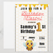 Verjaardag kinder kaart (Voorkant / Achterkant)