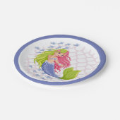 Verjaardag kinder papieren bordje (Gekanteld)