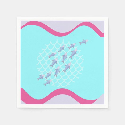 Verjaardag kinder servet (Voorkant)