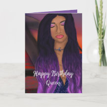 Verjaardag Klein, 4 "x 5,6" Gevouwen Wenskaart