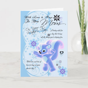 Verjaardag knuffels voor mama, mama Verjaardag Kaa Kaart