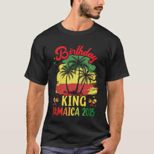 Verjaardag Koning Jamaica 2025 30ste 50ste Feest V T-shirt