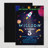 Verjaardag laatste vrije ruimte kaart (Voorkant / Achterkant)