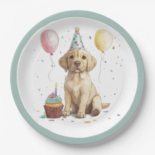Verjaardag Labrador Retriever Honden Papieren Bordje