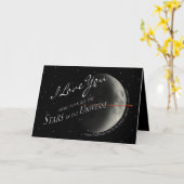 Verjaardag - LIEVERD - STERREN/UNIVERSUM Kaart (Gele Bloem)