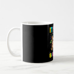 Verjaardag Luiaard 4 jaar oud 4de Verjaardag Luiaa Koffiemok