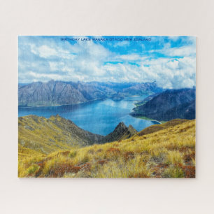 Verjaardag Meer Wanaka Otago Nieuw-Zeeland Legpuzzel