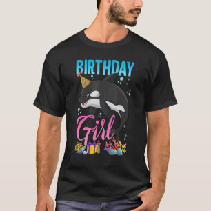 Verjaardag Meisje Orka's Killer Whales Feest Vieri T-shirt