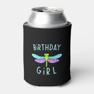 Verjaardag meisje shirt Libelle verjaardagsfeest t Blikjeskoeler