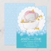 Verjaardag met Olifant Kaart (Voorkant / Achterkant)