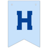 Verjaardag met patroon vlaggetjes (Tweede vlag)