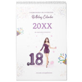 Verjaardag, mode kalender (Hoes)