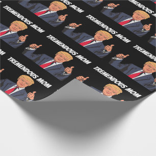 VERJAARDAG MOEDER DONALD TRUMP INPAPIER CADEAUPAPIER